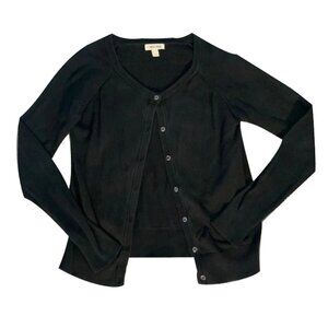 Cherokee black Girls XL 14-16 Cardigan